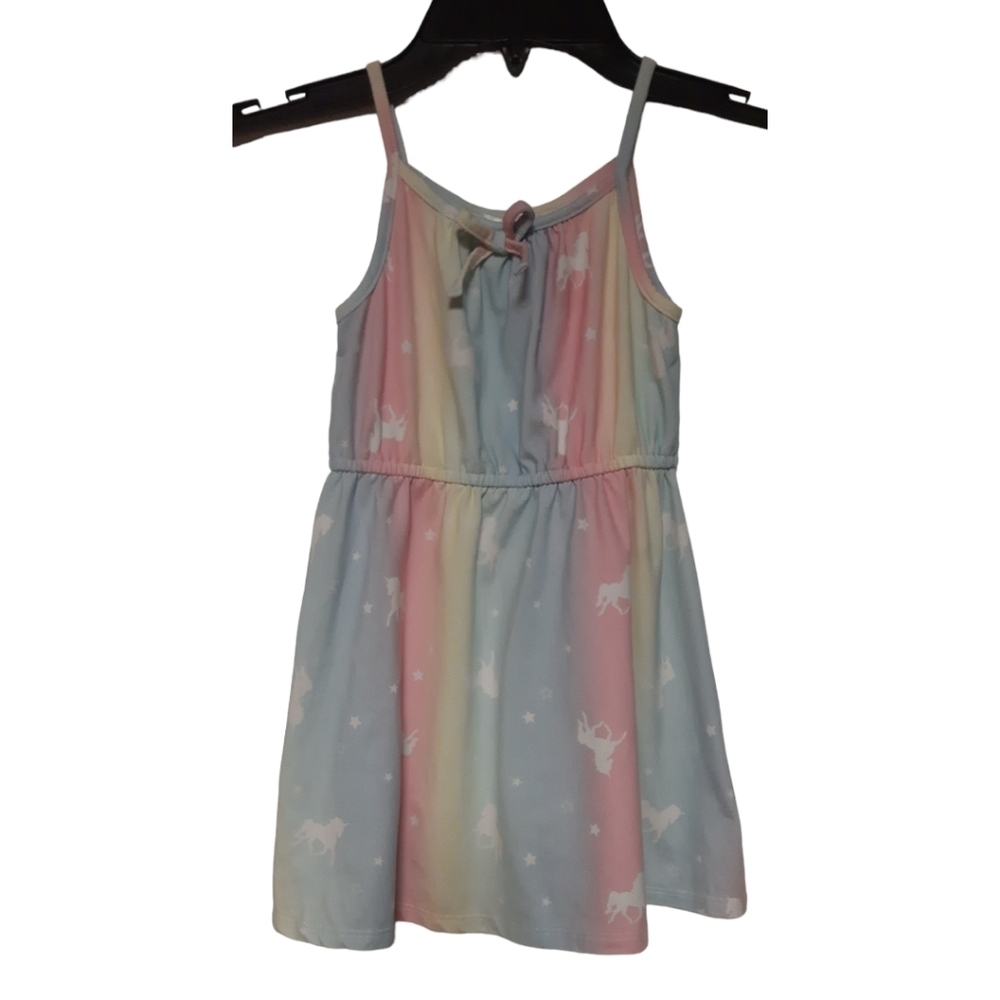 Sugar California Unicorn Dress Girls Size 4T